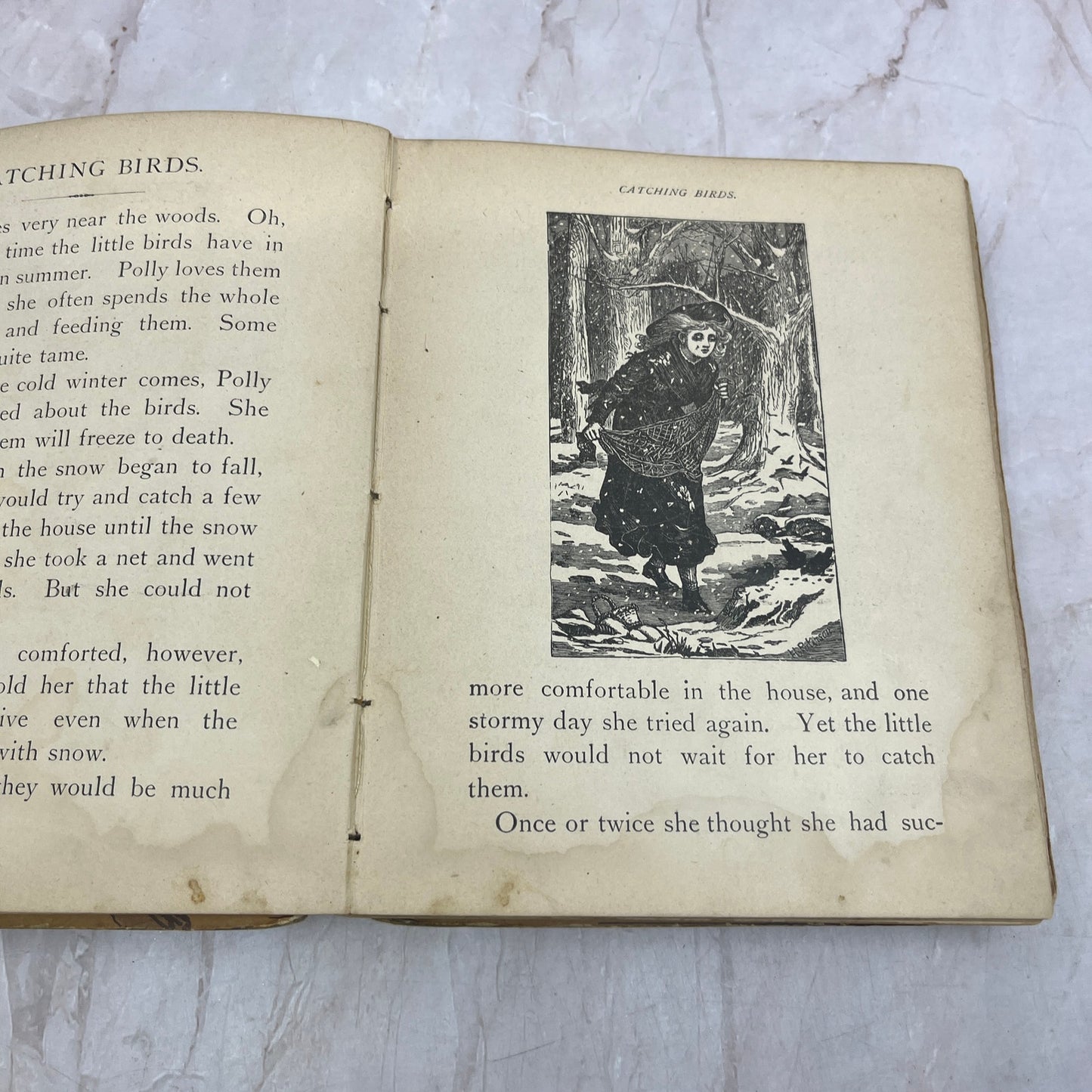 c1880 Children's Book Little People in the Nursery D. Lothrop & Co Boston L3-5