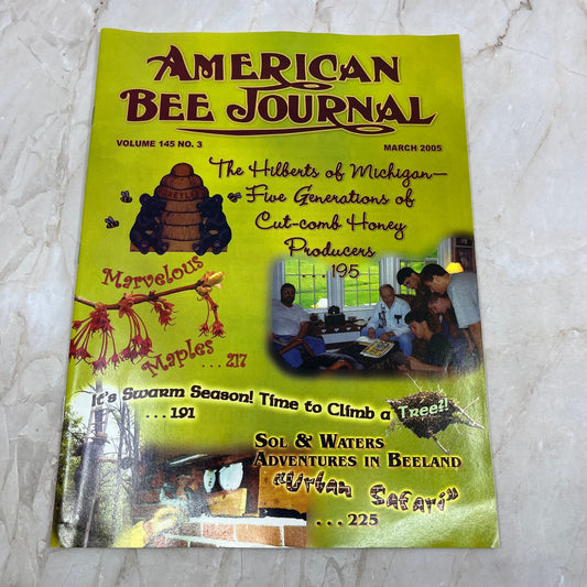 2005 March American Bee Journal Magazine Bees Beekeeping Honey M8