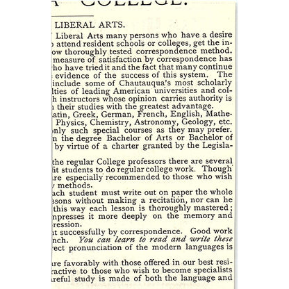 Van Houten's Cocoa Mark Tapley Van Houten & Zoon Weesp Holland 1892 Ad AG2-M9