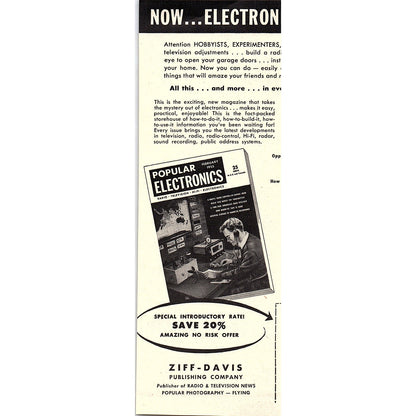 Build Your Own Cabin, Ranch House Popular Science Pub Co 1955 Ad AG1-7