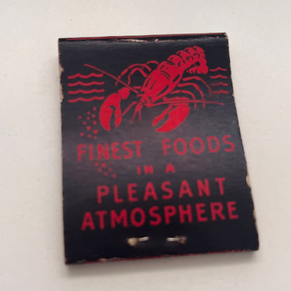 Oasis Famous Seafood Restaurant Branford CT Vintage Matchbook Cover TB8-MB-6