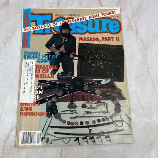 1980 Dec - Treasure Magazine - Treasure Hunting Metal Detecting Gold Coins M10
