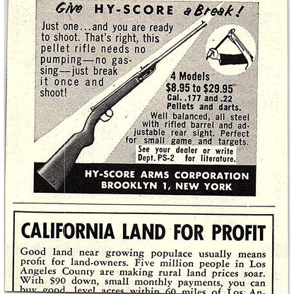 Personal Pocket Stamp A.C.M. Co Long Island NY 1955 Ad AF9-M4