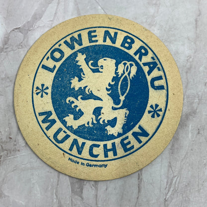 Vintage Löwenbräu München Weizenbier German Beer Coaster TJ5-CO1