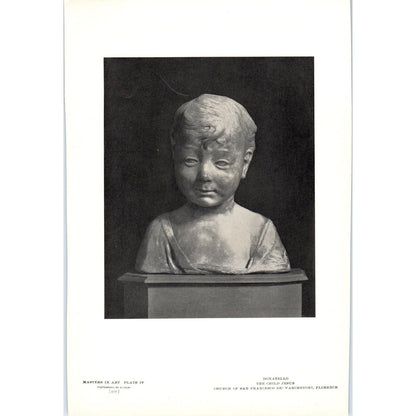 The Child Jesus - Donatello c1905 Art Print D15