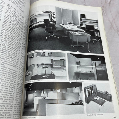 1969 Sep Interiors Magazine - Retro Interior Design Furniture Textiles TK3