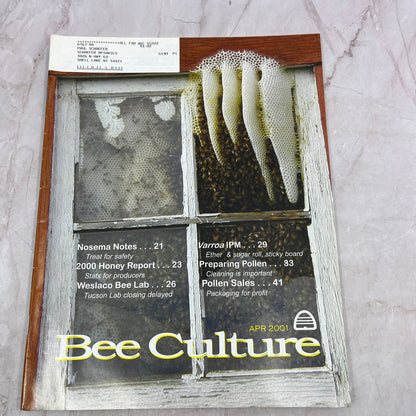 2001 Apr - Gleanings in Bee Culture Magazine - Bees Beekeeping Honey M32