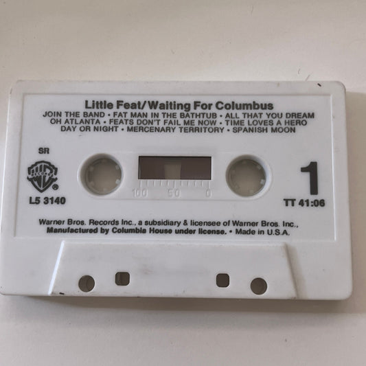 Little Feat - Waiting for Columbus Cassette Tape TB6-OT2
