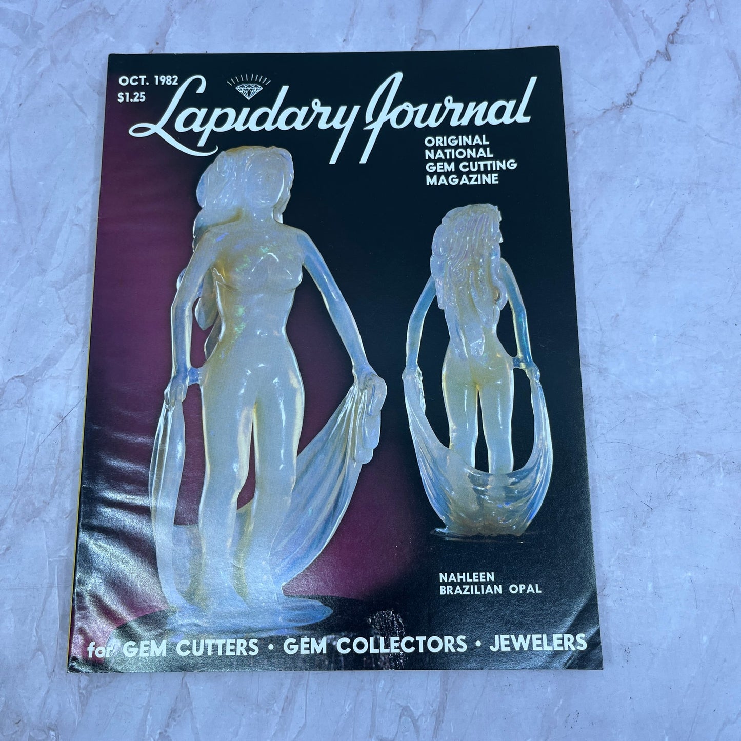 Nahleen Brazilian Opal - Lapidary Journal Magazine - Oct 1982 M22