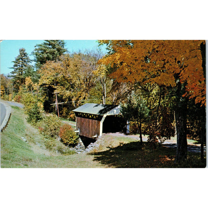 Drewsville New Hampshire Covered Bridge Postcard PB12