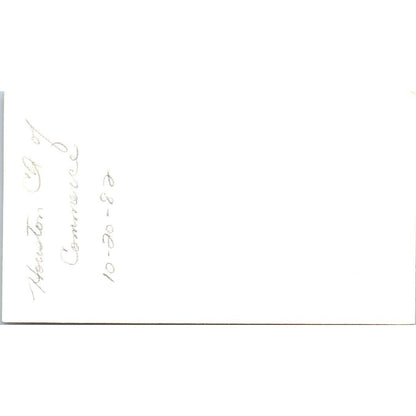 David Leyrer ADP Automatic Data Processing Houston Vintage Business Card SD8-B16