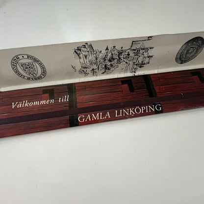 Gamla Linköping Super-Long 11" Souvenir Vintage Matchbook TB7