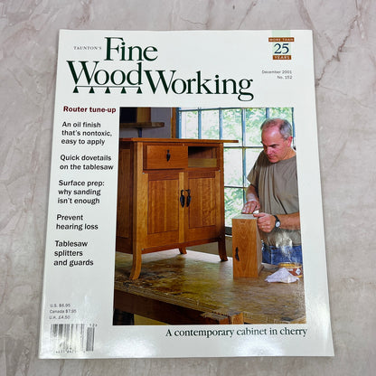 Contemporary Cherry Cabinet - Dec 2001 No 152 - Fine Woodworking Magazine M34