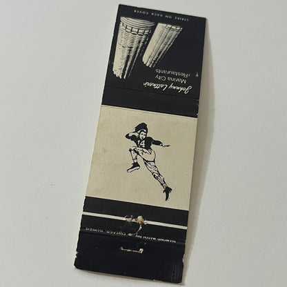 Johnny Lattmer's Marina City Restaurants Vintage Matchbook Cover MB59-4