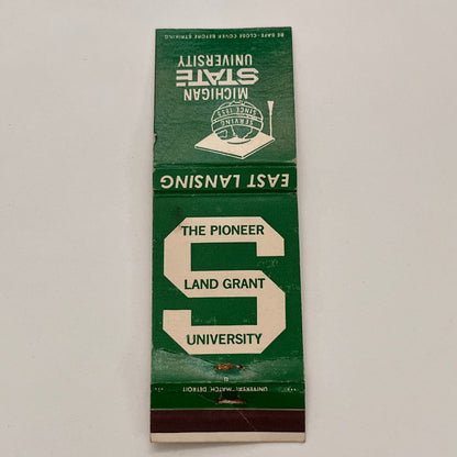 Michigan State University East Lansing Vintage Matchbook TB6-MB2-15