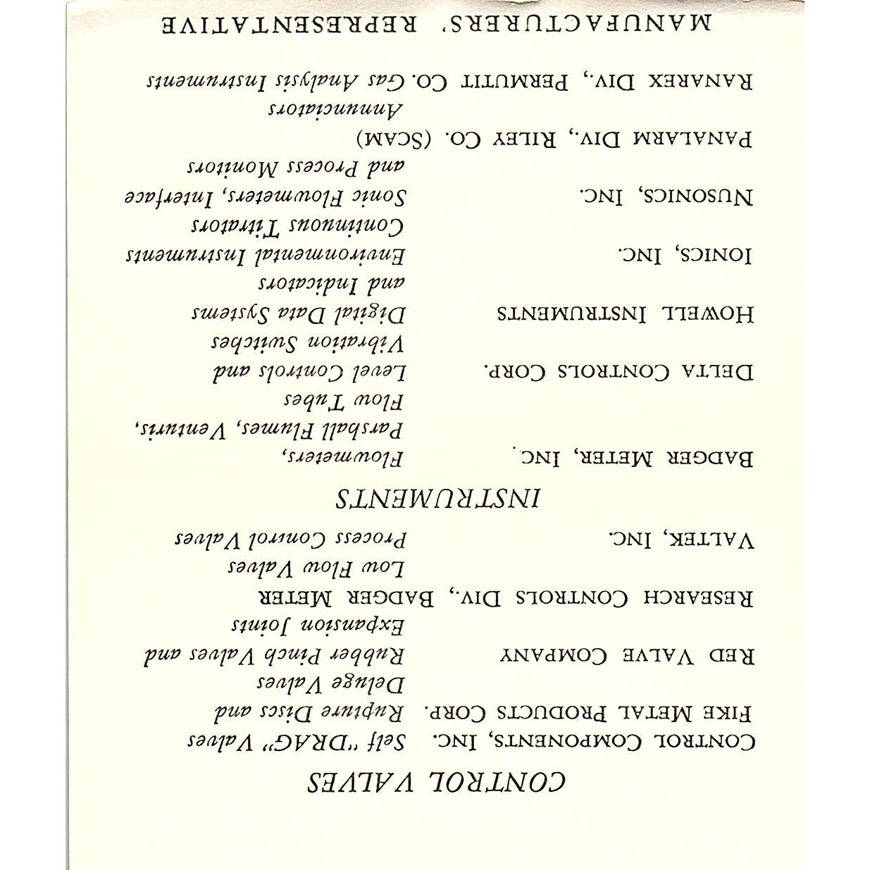 Alpha Engineering Company Roy Holliday Houston TX Vintage Business Card SB4-B2