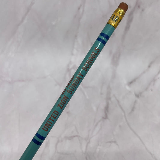 I Attend United Zion Sunday Schools Psalm 122:1 Vintage Pencil TC5-PP1