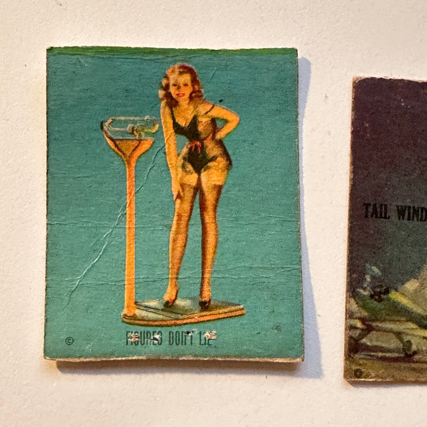 1940s Gil Elvgren Pinup Matchbook Cover Lot of 5 AK8-M1