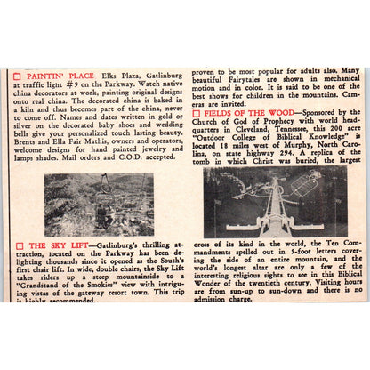 Smoky Mountain Passion Play Life of Jesus TN 1973 Magazine Ad AD8-B9