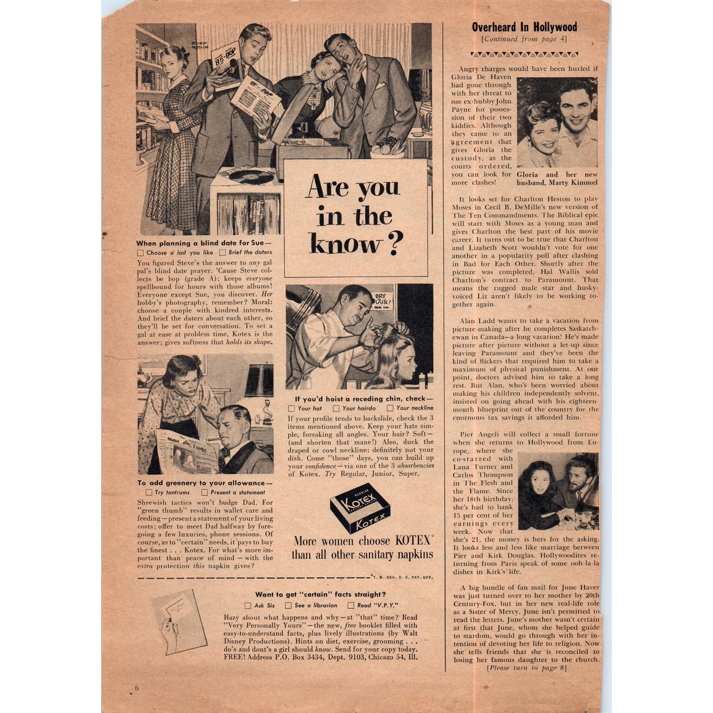 Those Redheads from Seattle 3D Jamboree Vintage Original Magazine Ad D20