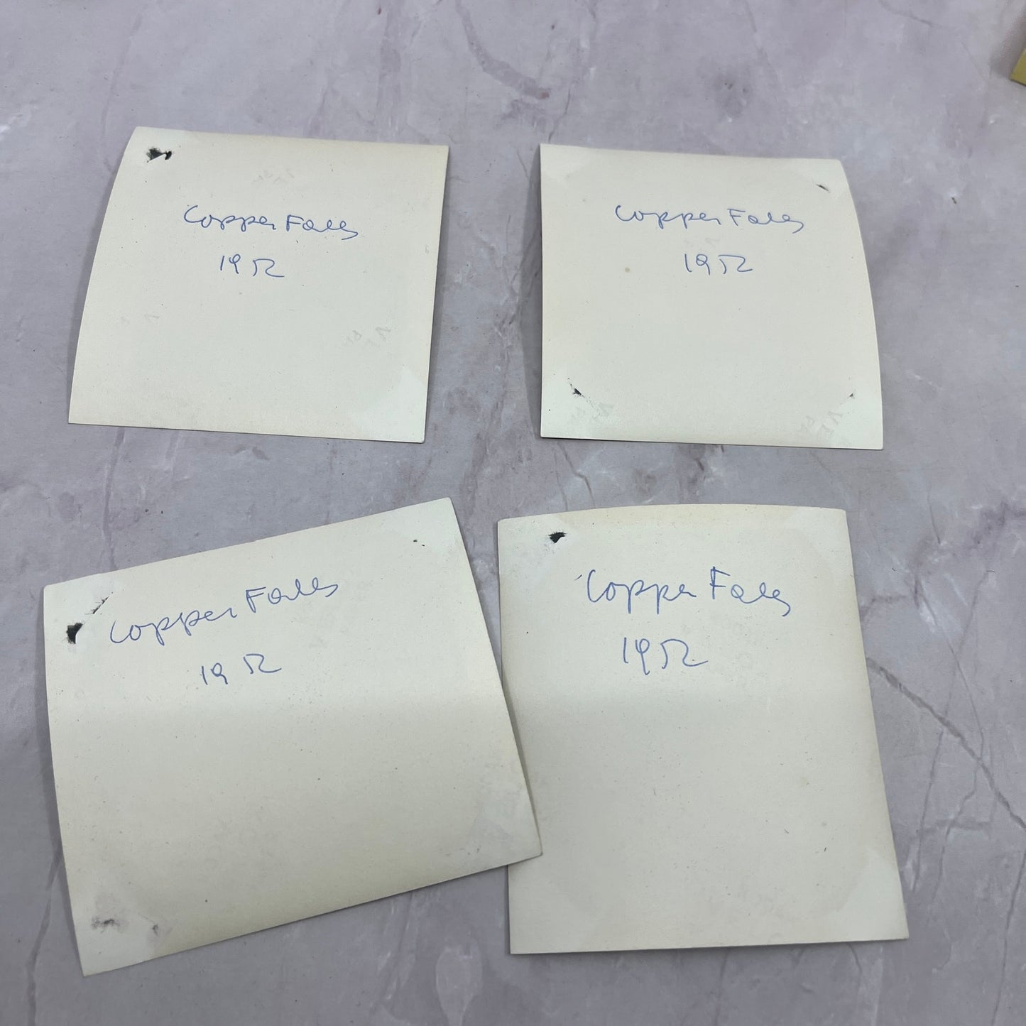 1952 Copper Falls Lot of 4 Original Photos SB7