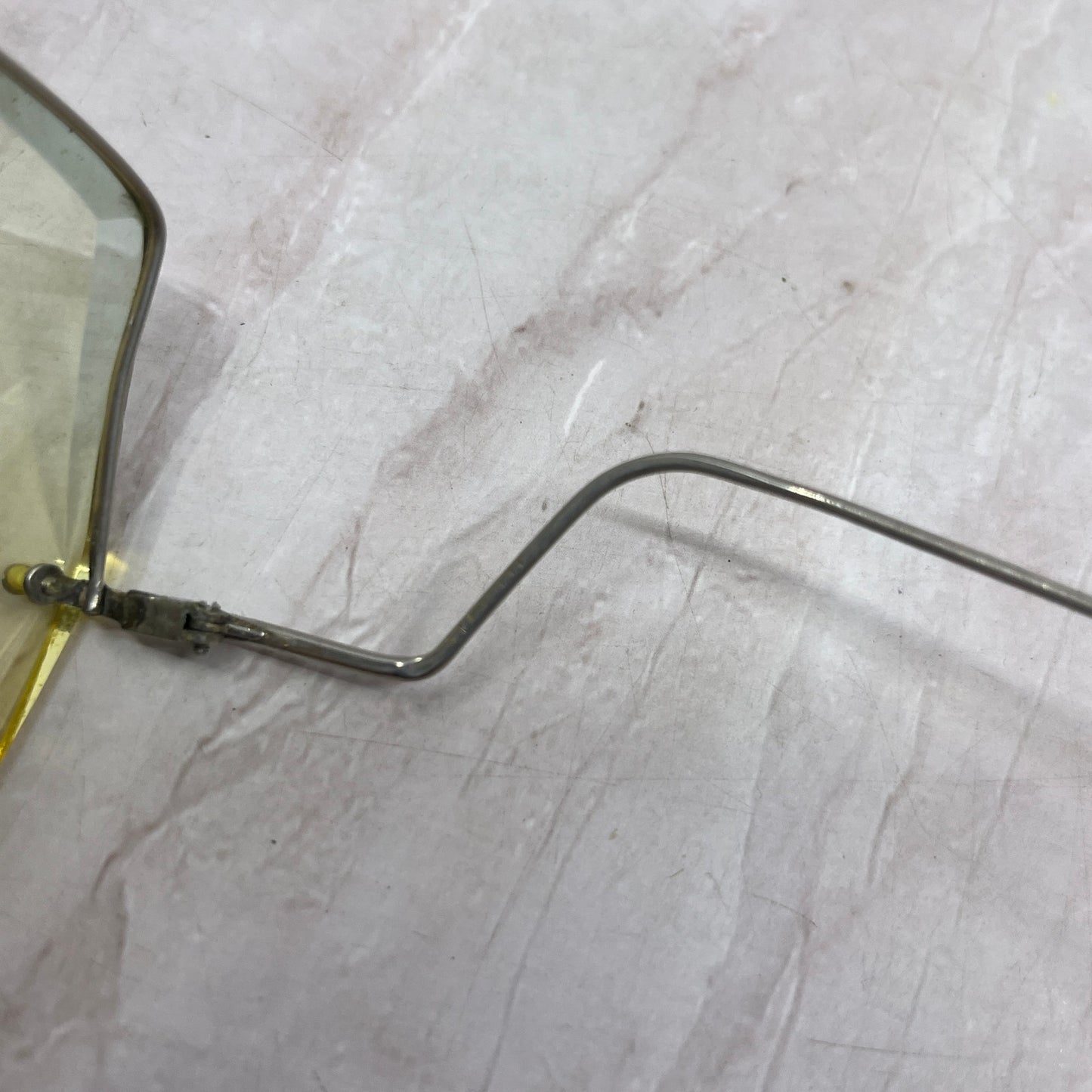 Vintage Oversized Rimless Drop Arm Butterfly Lens Eyeglasses Frames TH9-G2-3