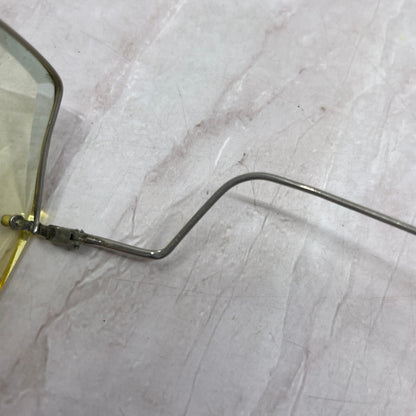Vintage Oversized Rimless Drop Arm Butterfly Lens Eyeglasses Frames TH9-G2-3