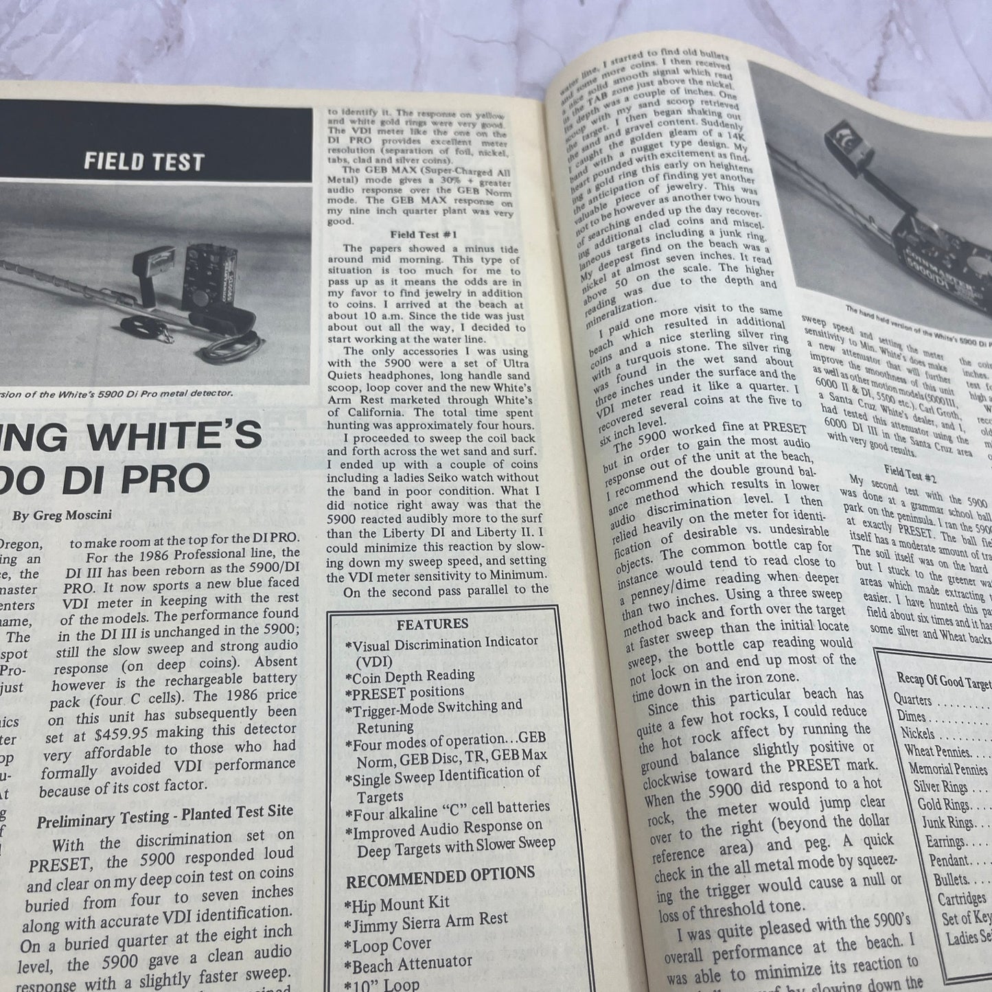 1987 Jan - Western & Eastern Treasures Magazine - Treasure Hunting Gold TA9