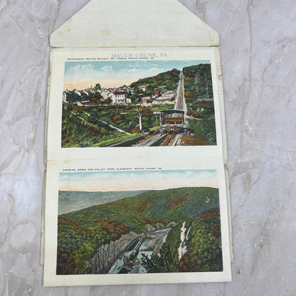 Mauch Chunk Pennsylvania Vintage Souvenir Folder Book Views TI8-S2
