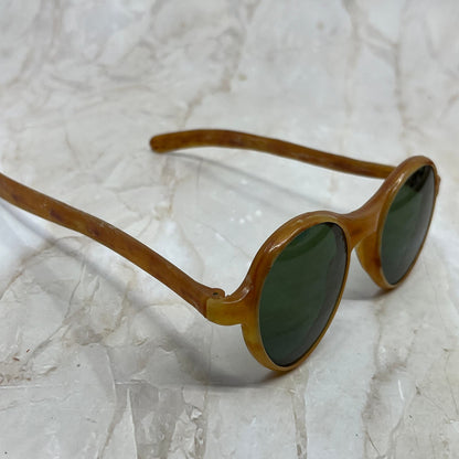 Vintage Orange Long Arm Acrylic Sunglasses Eyeglasses Frames TE9-G3-2