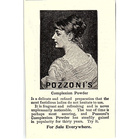 Pozzoni's Complexion Powder 1892 Ad AG2-M10