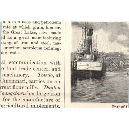 A Bluegrass Stock Farm in Kentucky 1901 Engraving AF2-P1