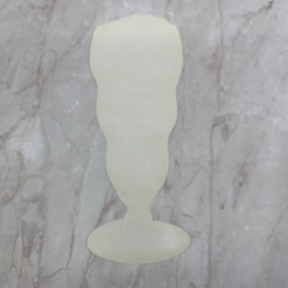 1950s Die Cut Strawberry Milkshake Malted Milk  Soda Fountain Die Cut 9" AF1