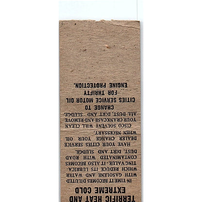 Speich Auto Sales Ford Dealer Greenwood WI Vintage Matchbook Cover SF3-Y5