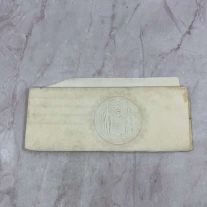 1900 Foreign Commissioner of Deeds for NJ Certificate M. Walter Miller TJ5-E2