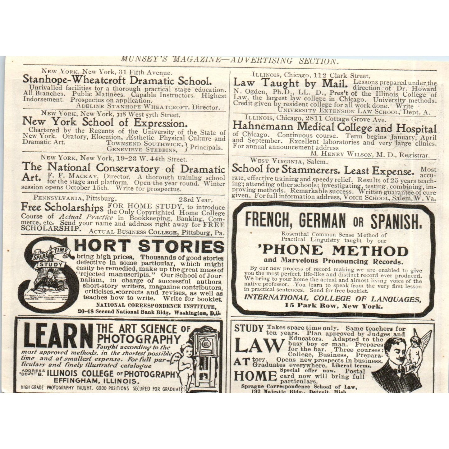 Mellin's Food Co Boston Leonard Wallace Burdick c1905 Advertisement AE7-A2