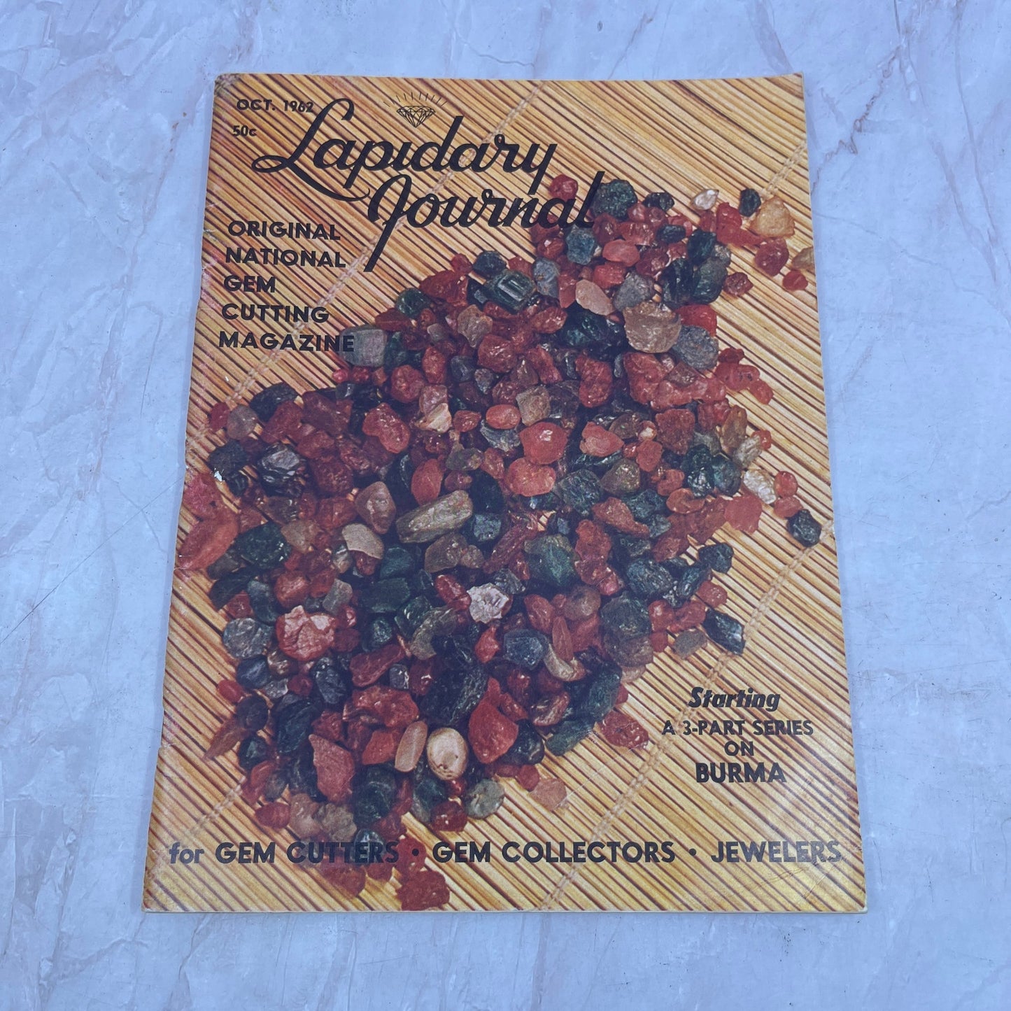 Starting a 3-Part Series on Burma - Lapidary Journal Magazine - Oct 1962 M22