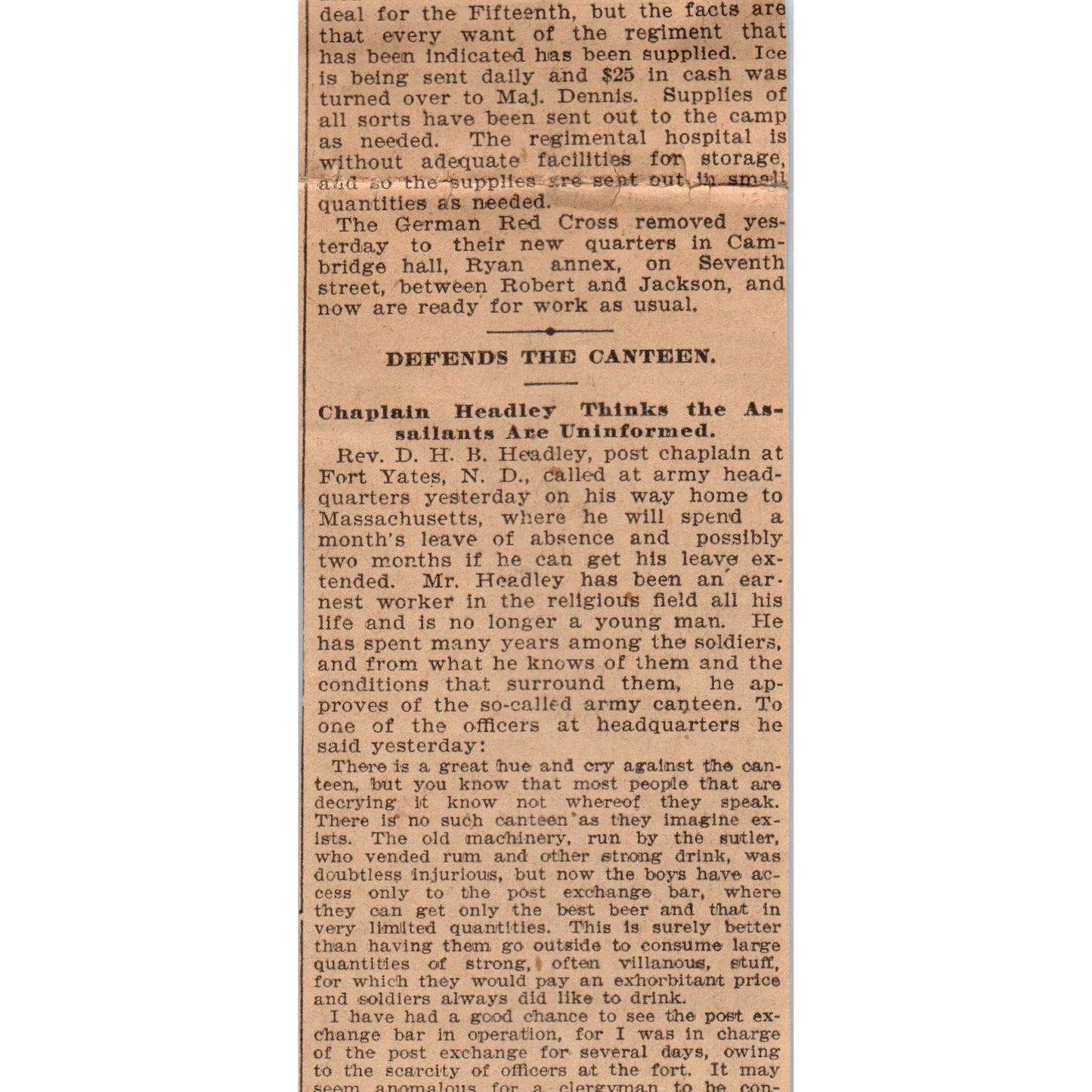 Lakeland Resident J.S. Moulton Drowned in Lake St Croix 1898 Newspaper Ad AF2-A2