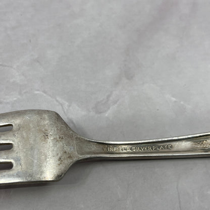 Winfield Silver Plate Bouquet Fork 7" Vintage Silverplate TC5-OS-28