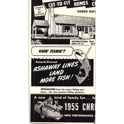 Custom-Craft Boat Kits & Plans Buffalo NY 1955 Ad AF9-6