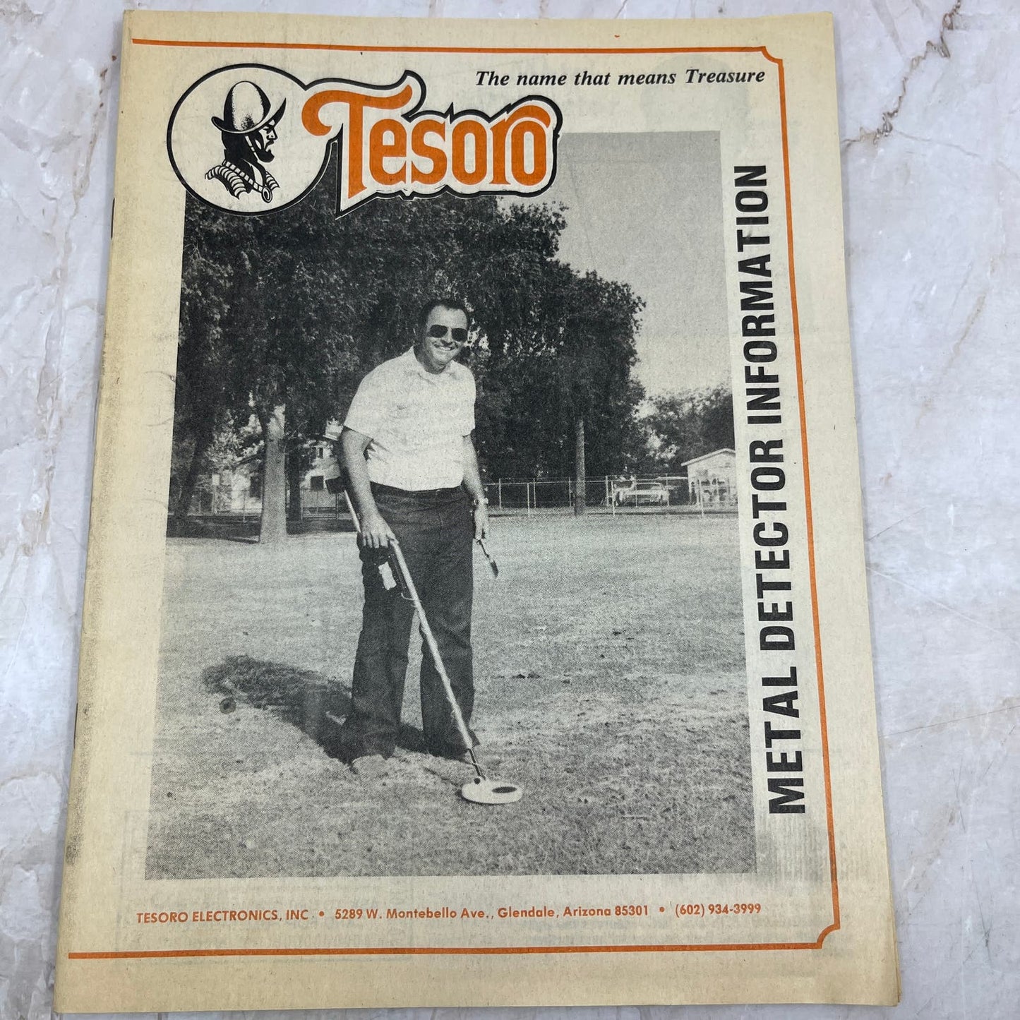 1983 Tesoro Metal Detector Information Booklet M11