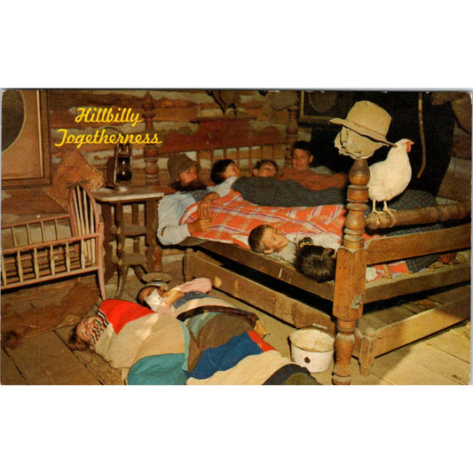 The Bruce Seaton Family Black Hills SD Vintage Postcard AB9