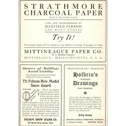 French's Carriages, The French Carriage Co Boston c1905 Victorian Ad D13