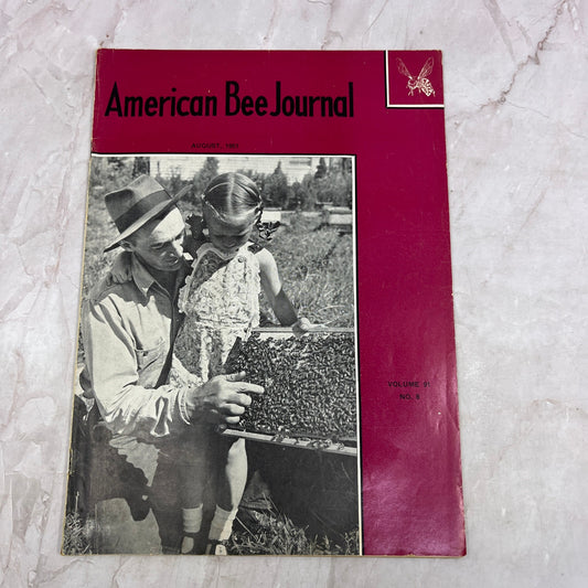 1951 Aug - American Bee Journal - Bees Beekeeping Honey M32