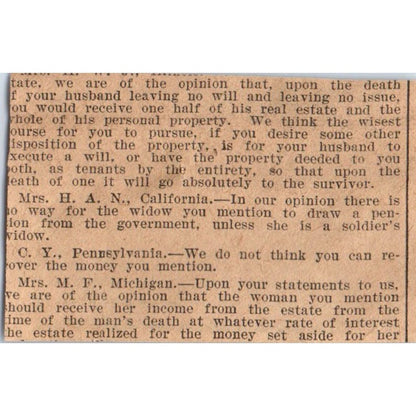 Red Clover Blossom Remedy D. Needham's Sons Chicago 1910 Magazine Ad AF1-CM1