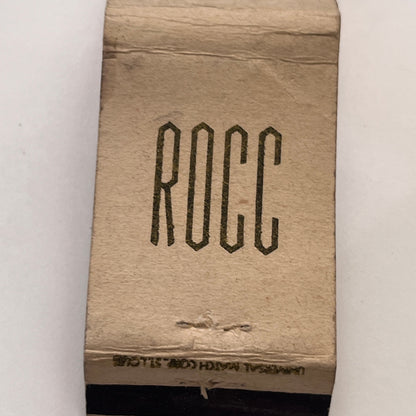 River Oaks Country Club Houston TX Vintage Matchbook Cover TB8-MB-15