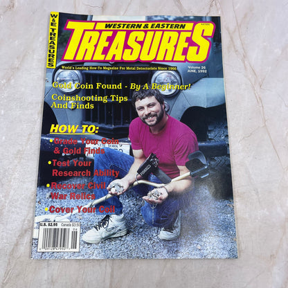 1992 June - Western & Eastern Treasures Magazine - Treasure Hunting Gold M12