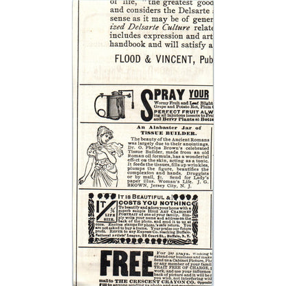 Derma-Royale Skin Care Agents Wanted Cincinnati c1890 Victorian ad AE8-CH3