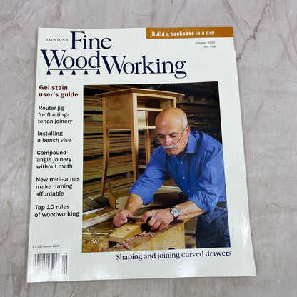 Shaping & Joining Curved Drawers - Oct 2002 No 158 Fine Woodworking Magazine M34