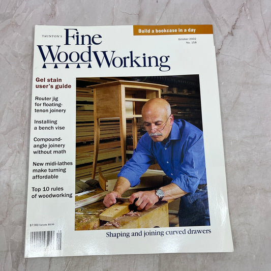 Shaping & Joining Curved Drawers - Oct 2002 No 158 Fine Woodworking Magazine M34